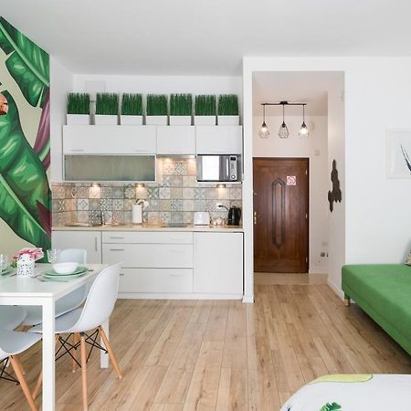 Cozy Modern Studio Green Apartment In Old Town Krakow Exterior photo